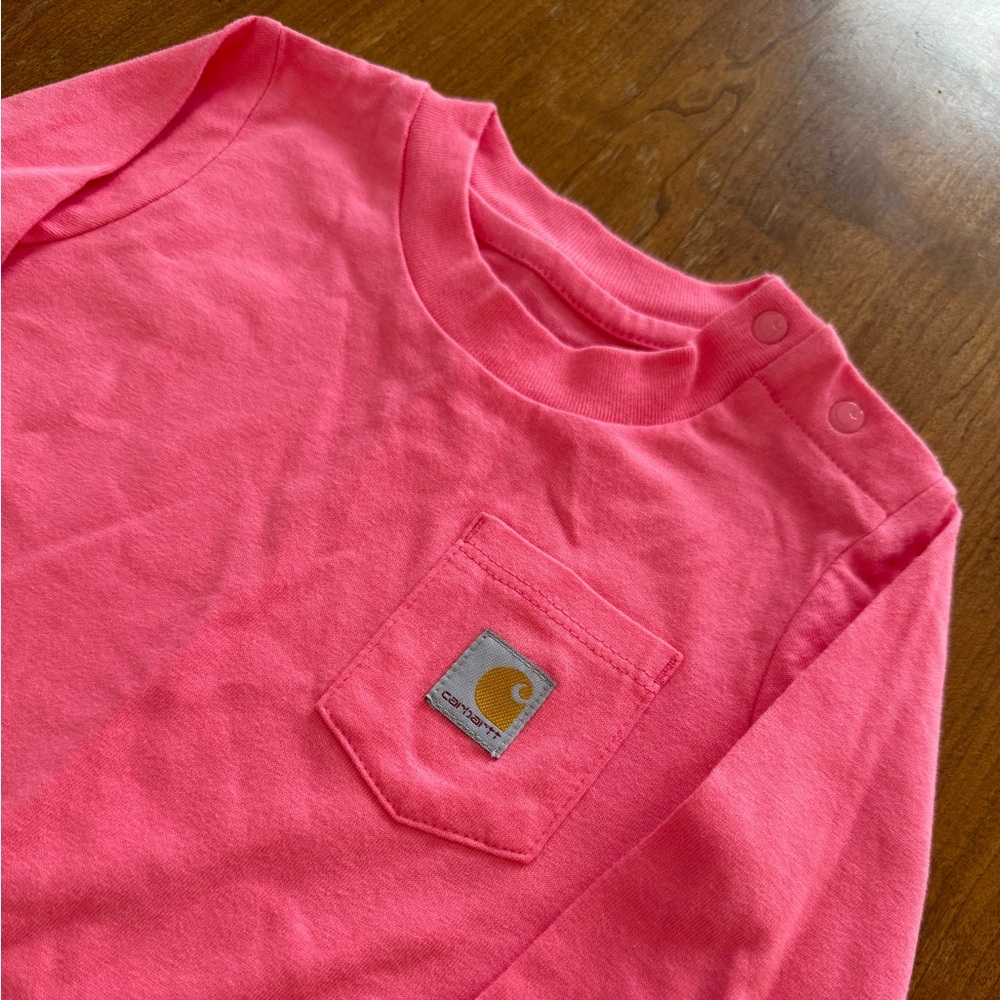Carhartt Kids Pink Shirt